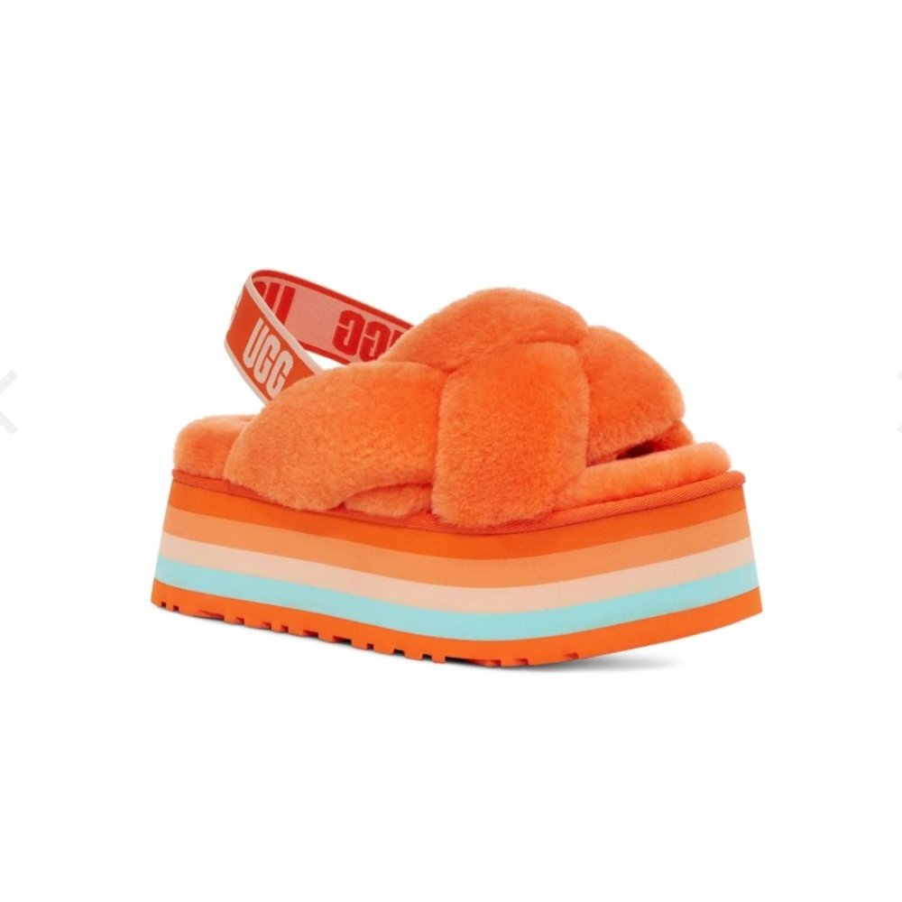 UGG Fluff Cross Disco Slippers - Picture 5 of 7